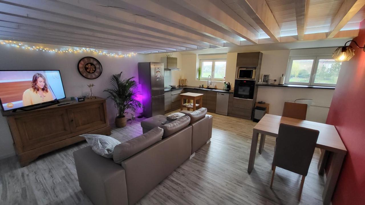 Gite Moderne Et Calme Moncel-sur-Seille Exteriör bild